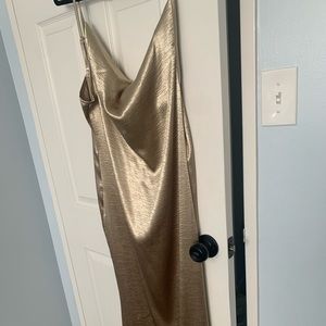 Gold Slip dress